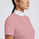 CT Women's Competition Shirt in Technical Jersey with Buttons S/S